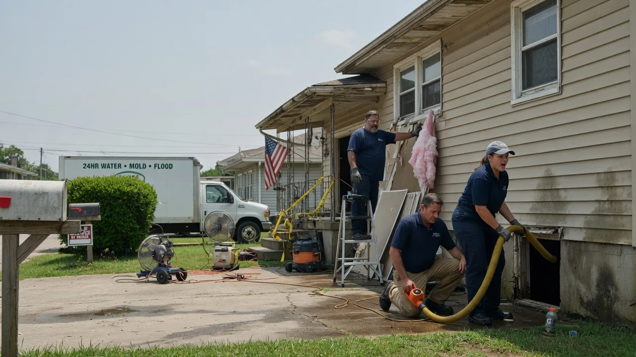 Water Damage Repair in Woodbine, KS near me